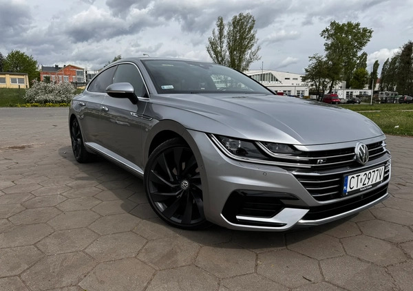 volkswagen arteon Volkswagen Arteon cena 110000 przebieg: 114000, rok produkcji 2018 z Toruń